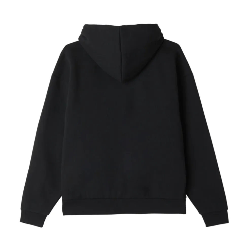 OBEY ICON EXTRA HEAVY HOOD II // BLACK