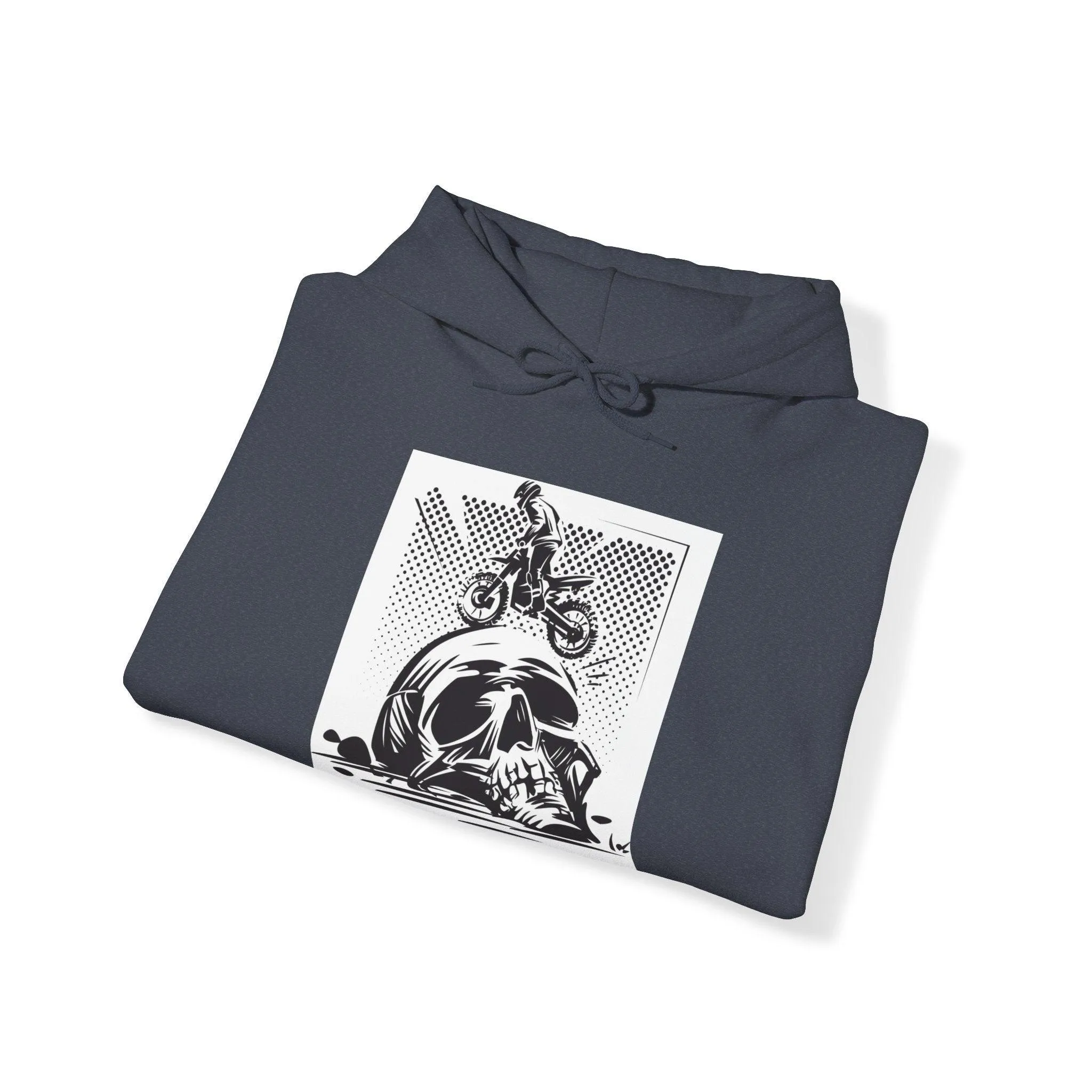 Off Road Skull Unisex Heavy Blend™ Hooded Sweatshirt