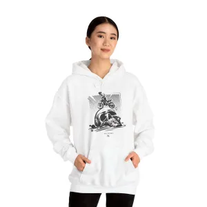 Off Road Skull Unisex Heavy Blend™ Hooded Sweatshirt