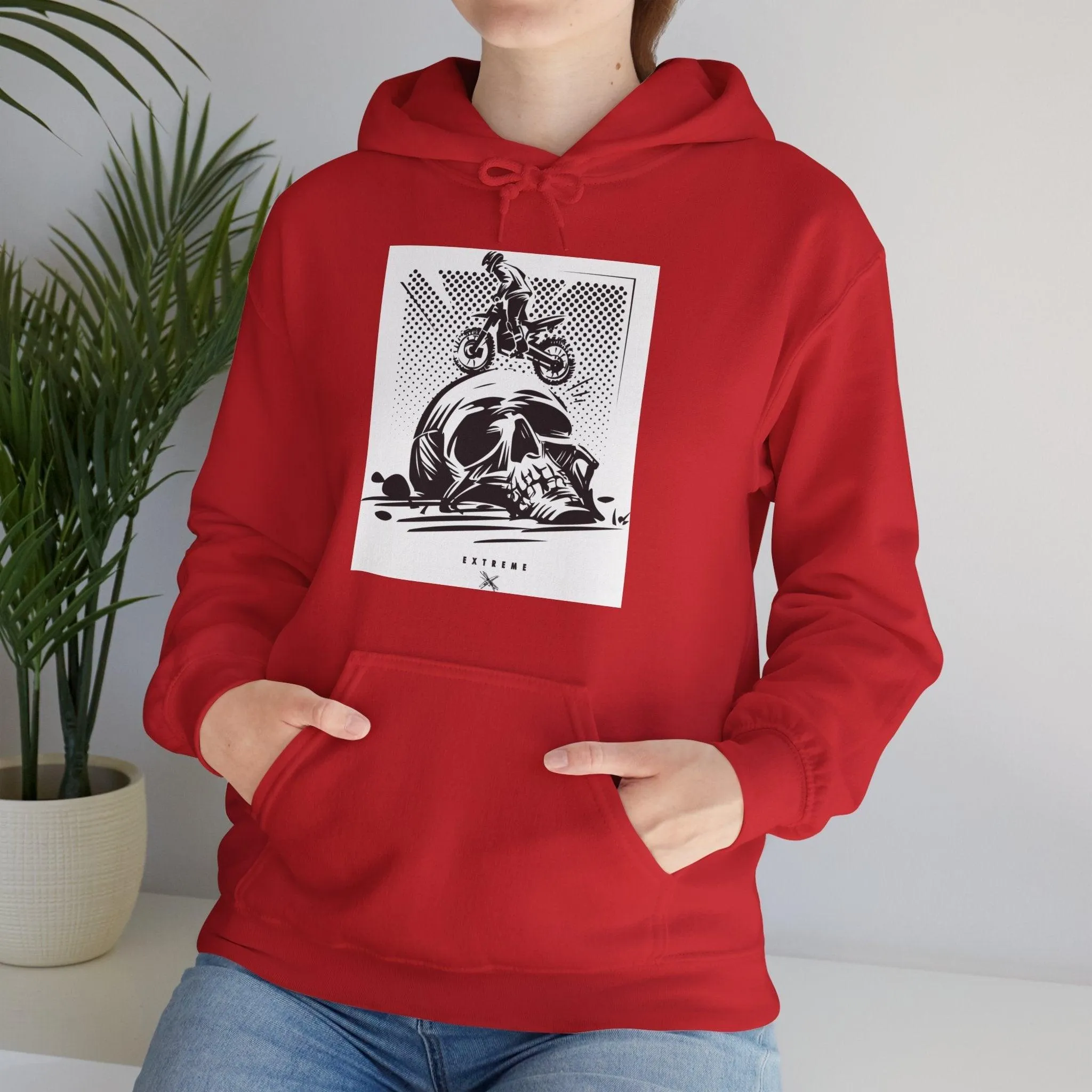 Off Road Skull Unisex Heavy Blend™ Hooded Sweatshirt