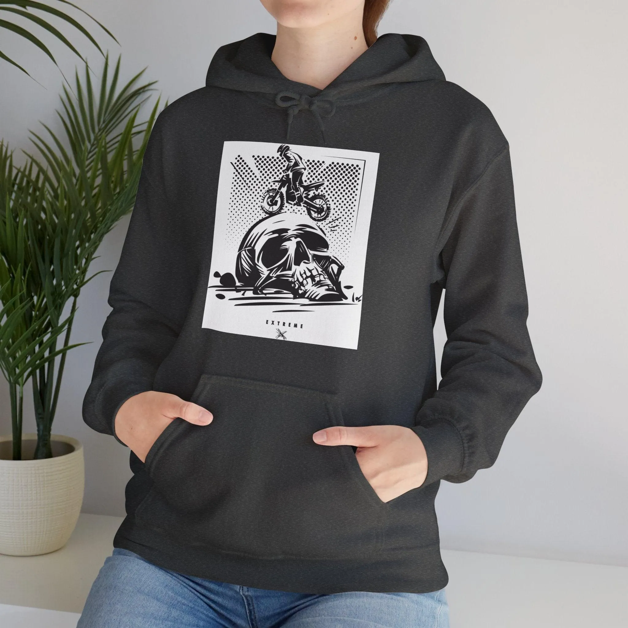 Off Road Skull Unisex Heavy Blend™ Hooded Sweatshirt