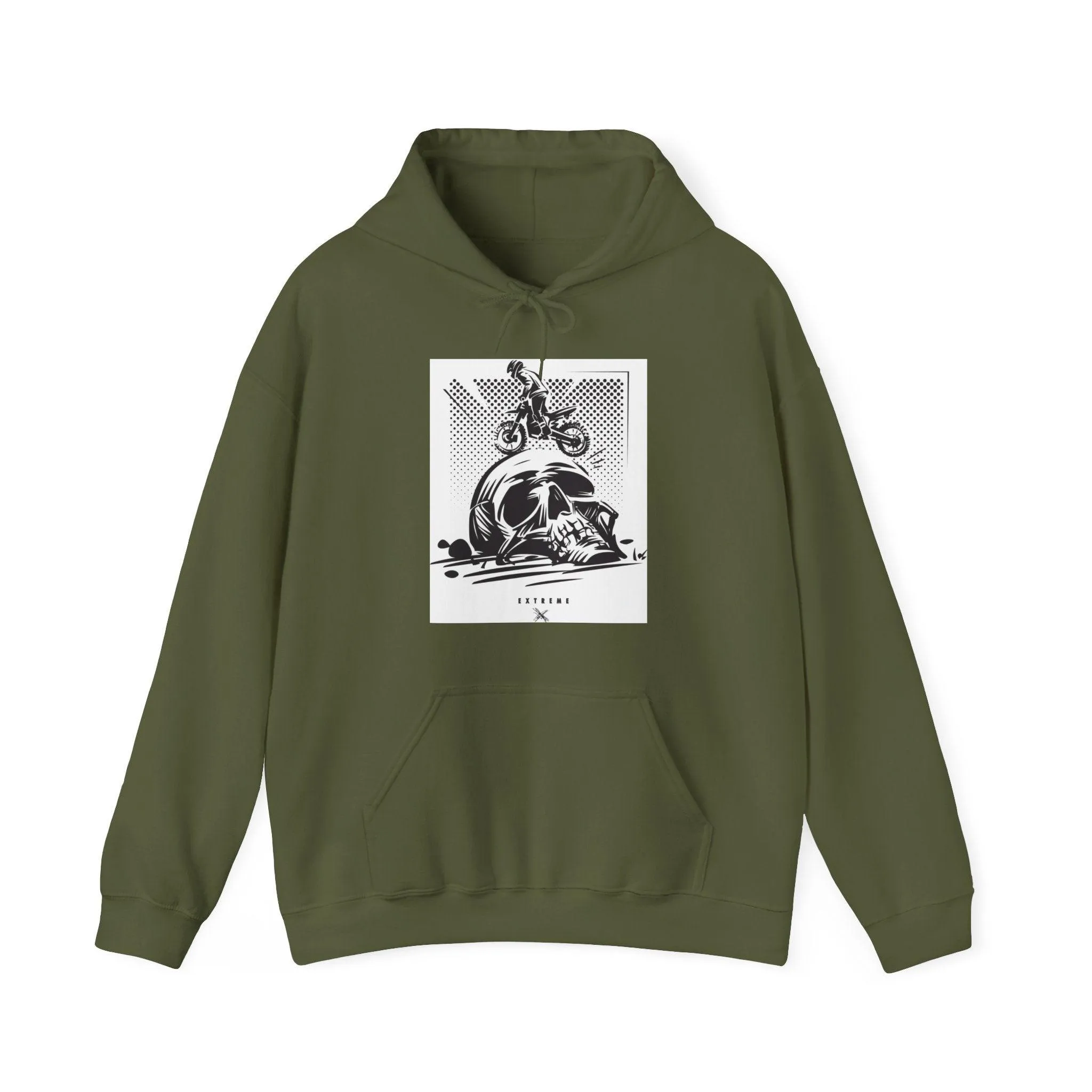 Off Road Skull Unisex Heavy Blend™ Hooded Sweatshirt