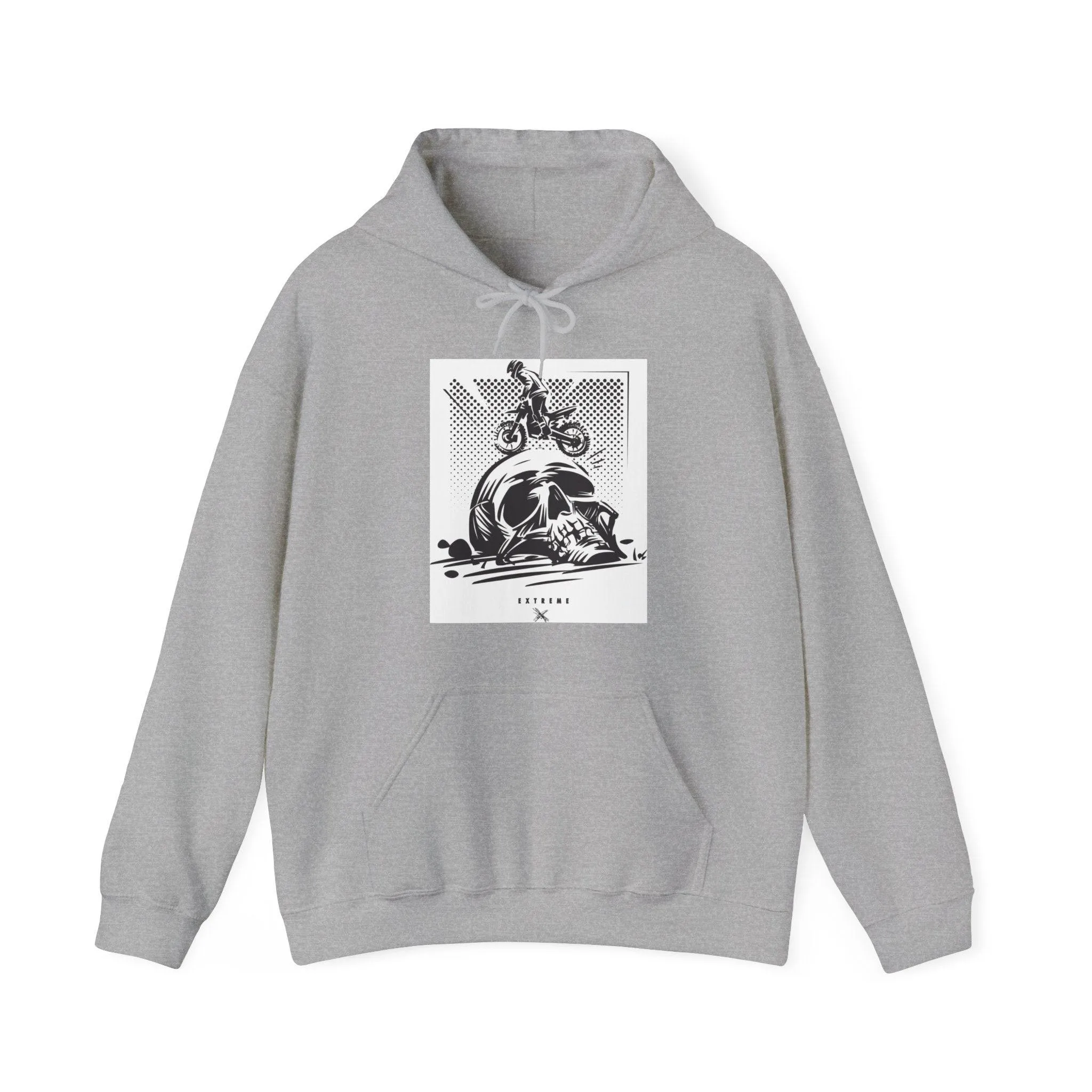 Off Road Skull Unisex Heavy Blend™ Hooded Sweatshirt