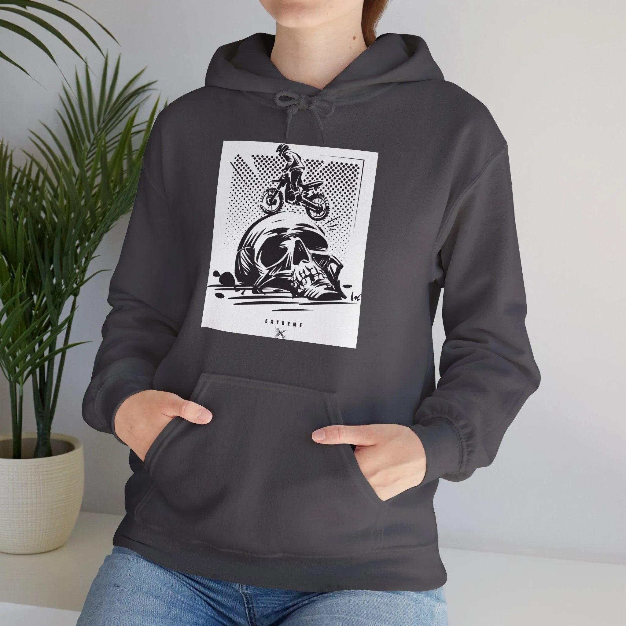 Off Road Skull Unisex Heavy Blend™ Hooded Sweatshirt
