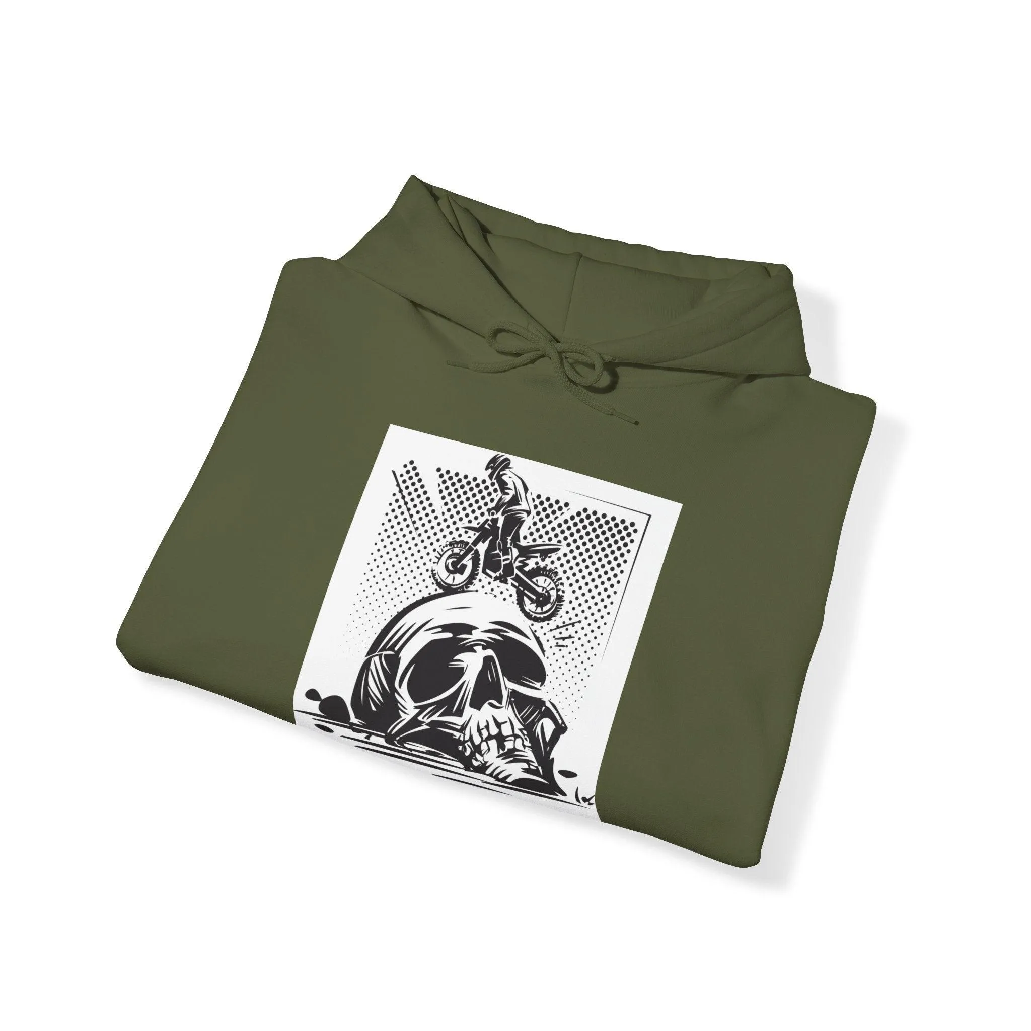 Off Road Skull Unisex Heavy Blend™ Hooded Sweatshirt