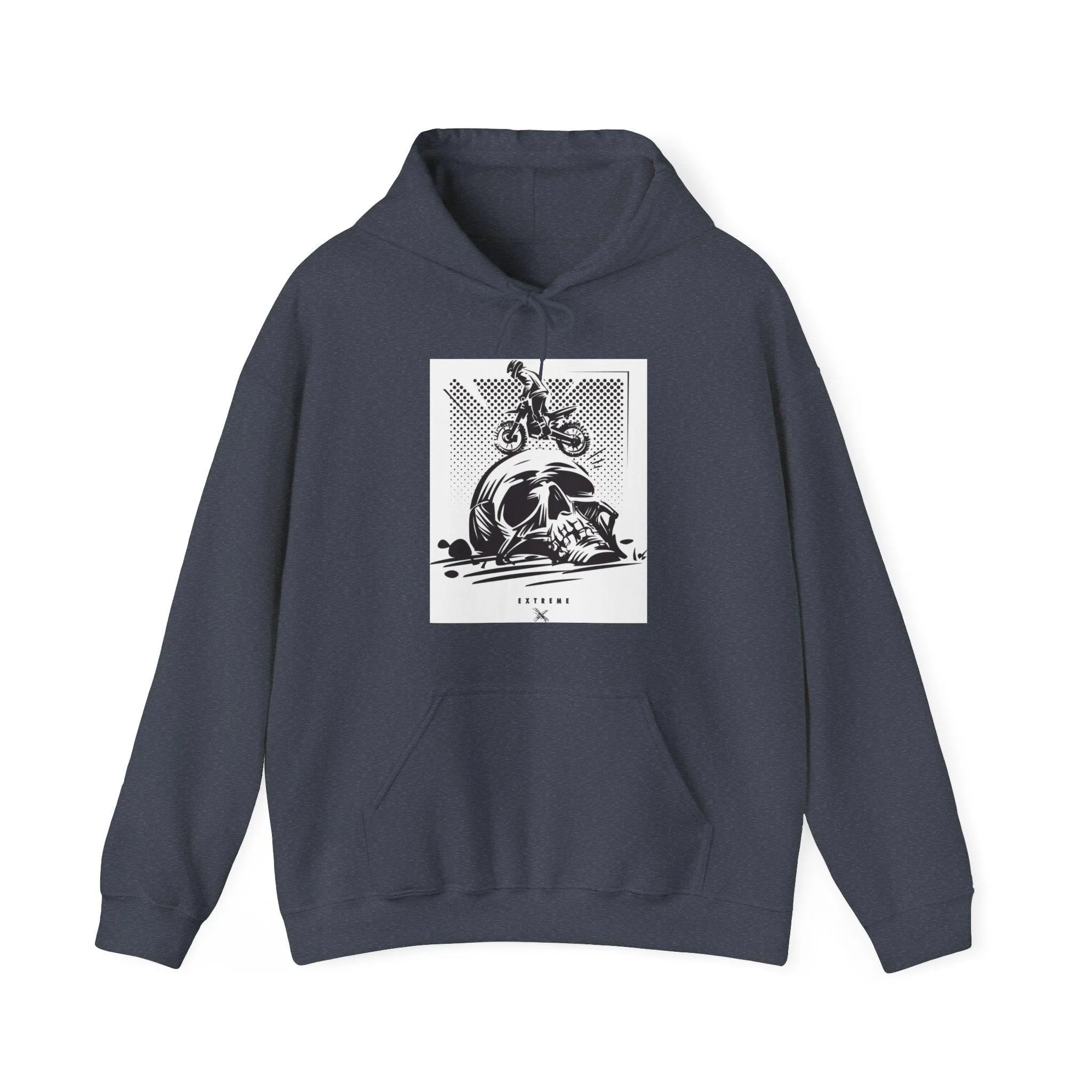 Off Road Skull Unisex Heavy Blend™ Hooded Sweatshirt