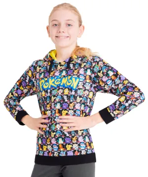 Pokemon Kids Hoodie for Teenagers and Boys, AOP Pokemon Hoodie