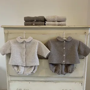 Quilted Cardigan (Two Colours)