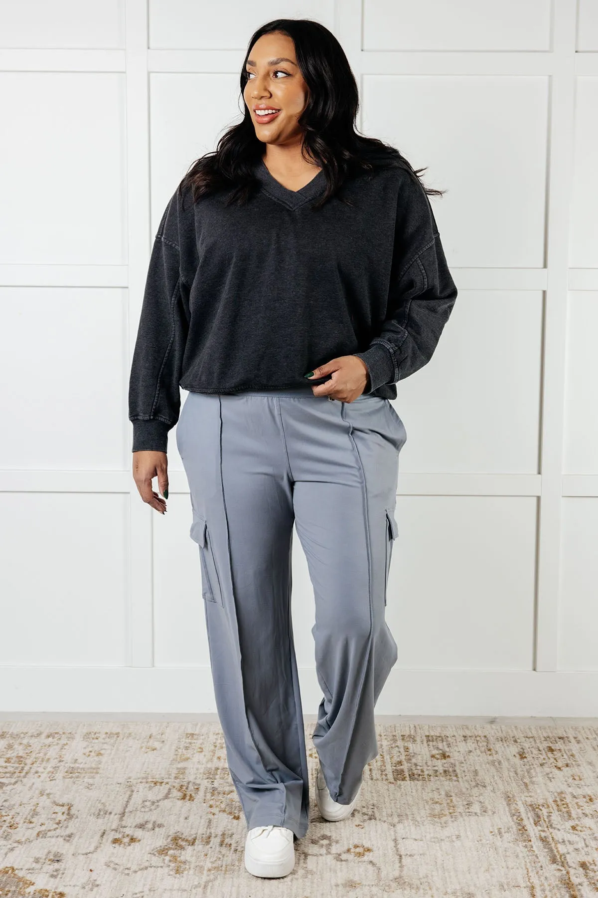 Race to Relax Cargo Pants • Rhino Grey