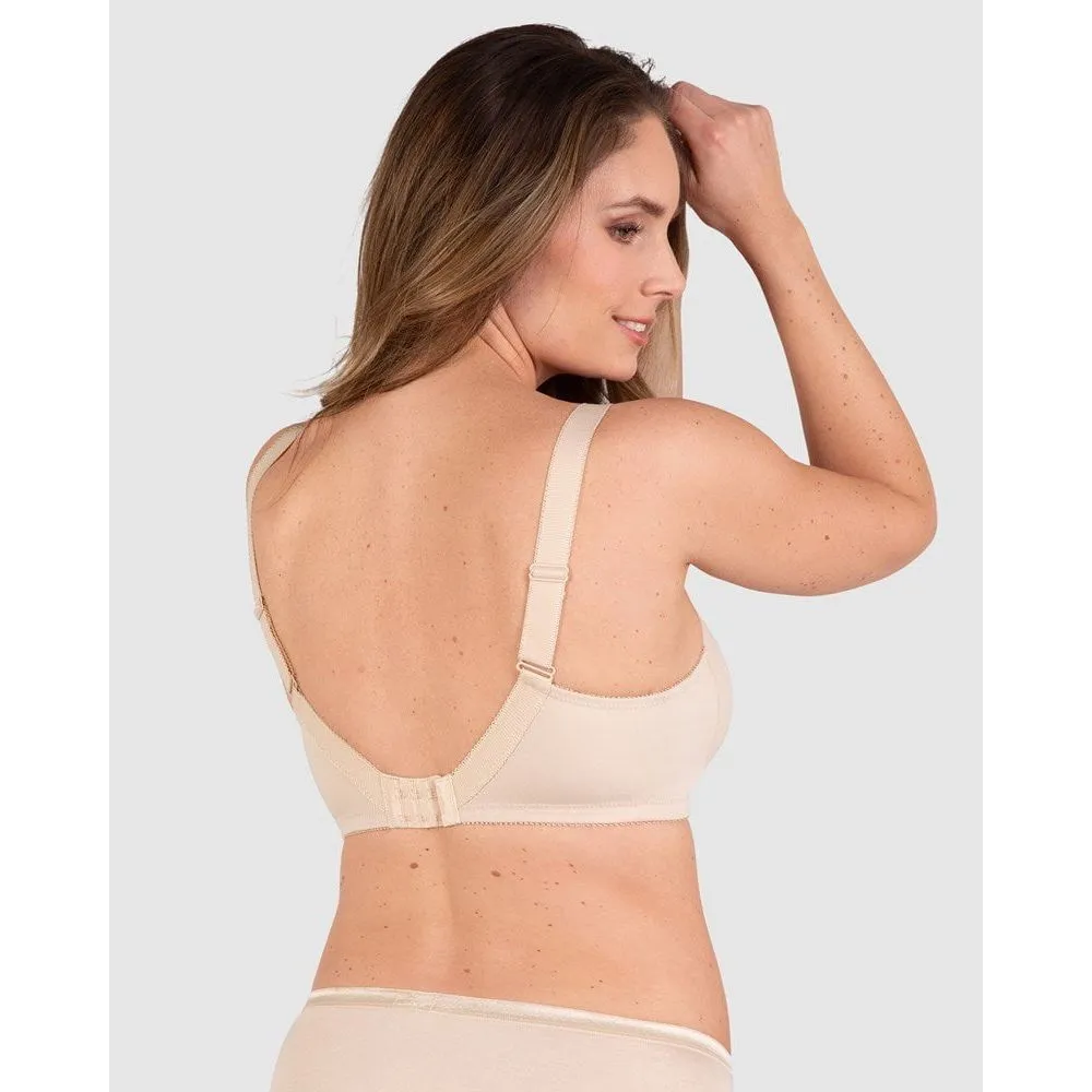 Soft Cotton Wirefree Pocketed Mastectomy Bra