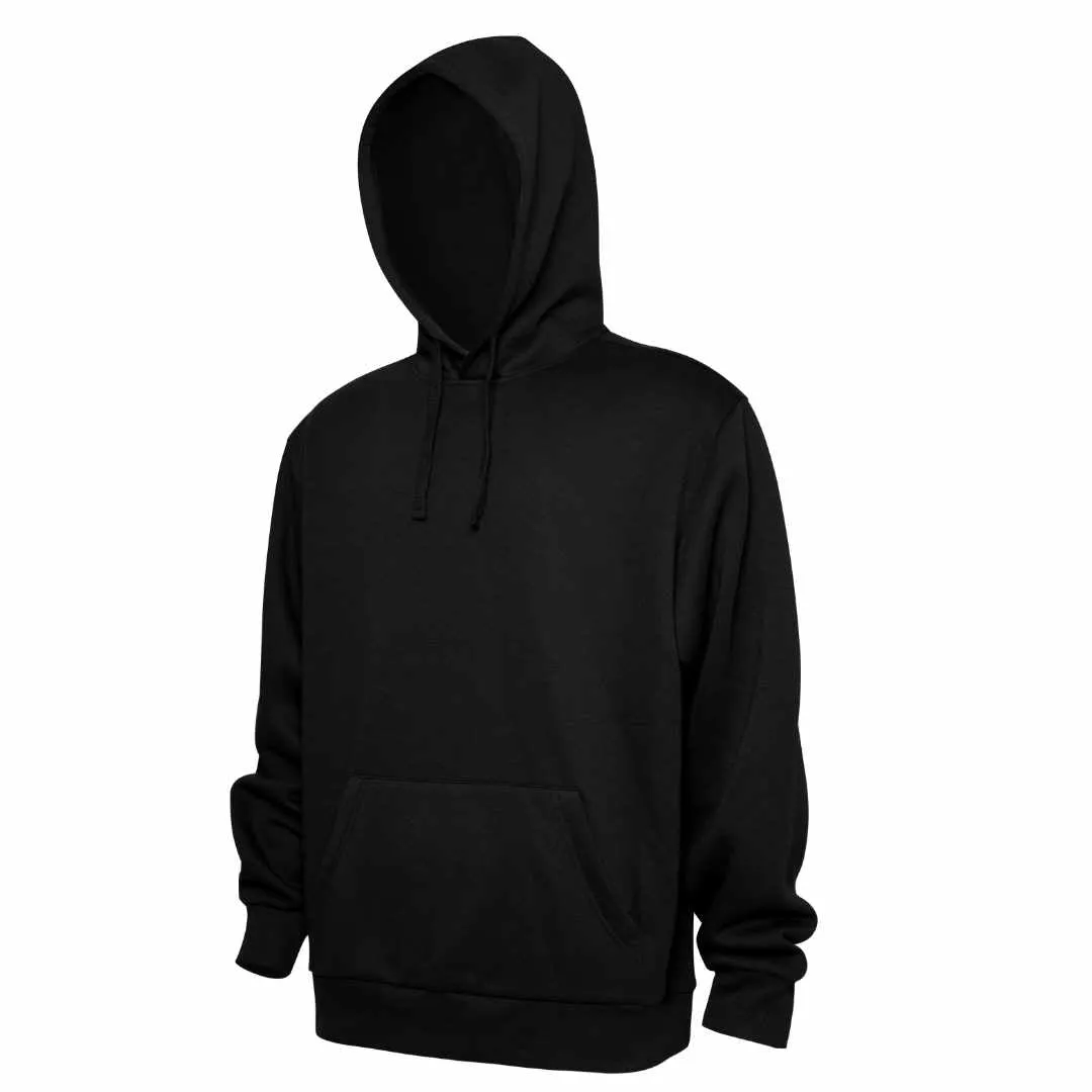 Solid Color Black Hoodie