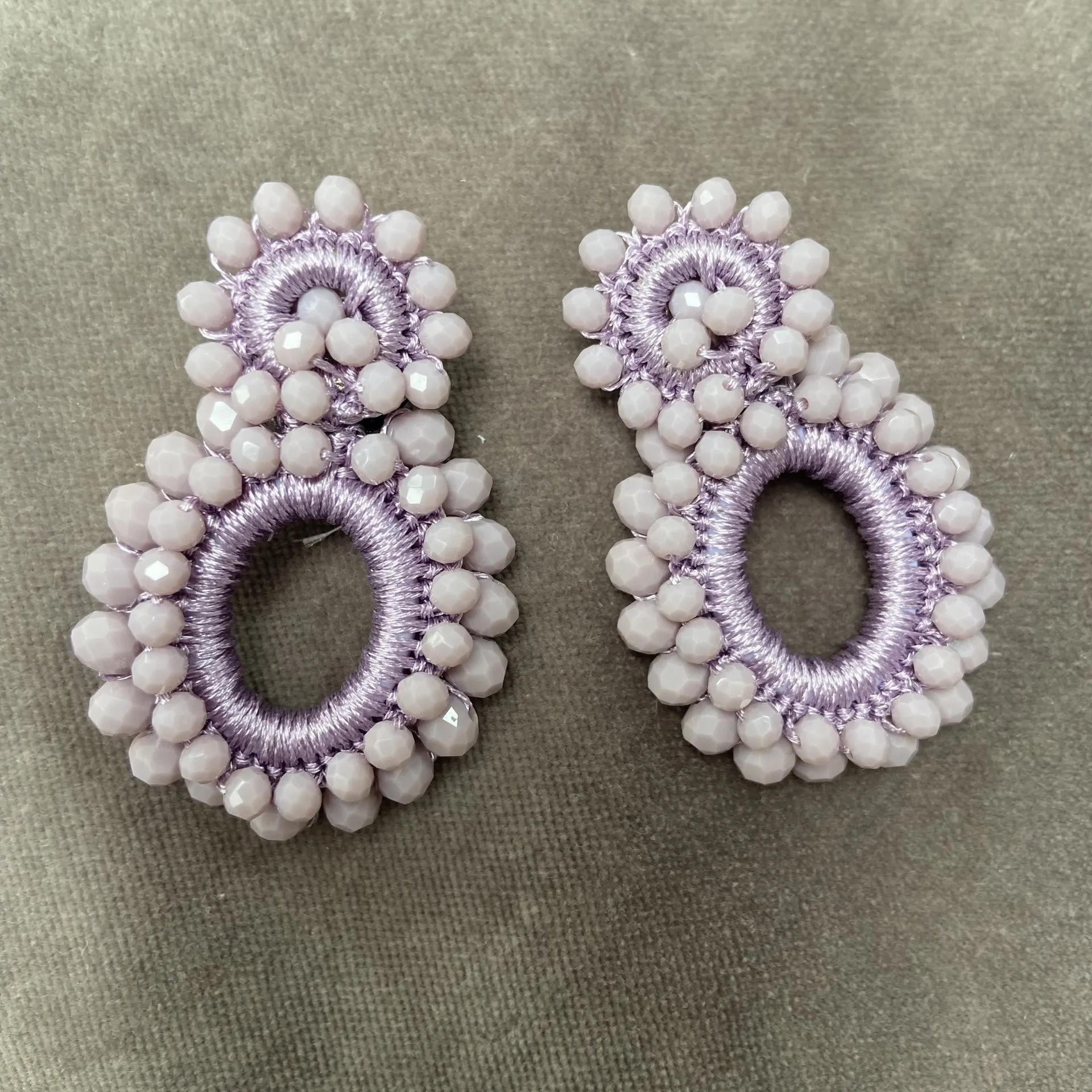 Statement Beaded Earrings