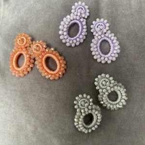 Statement Beaded Earrings