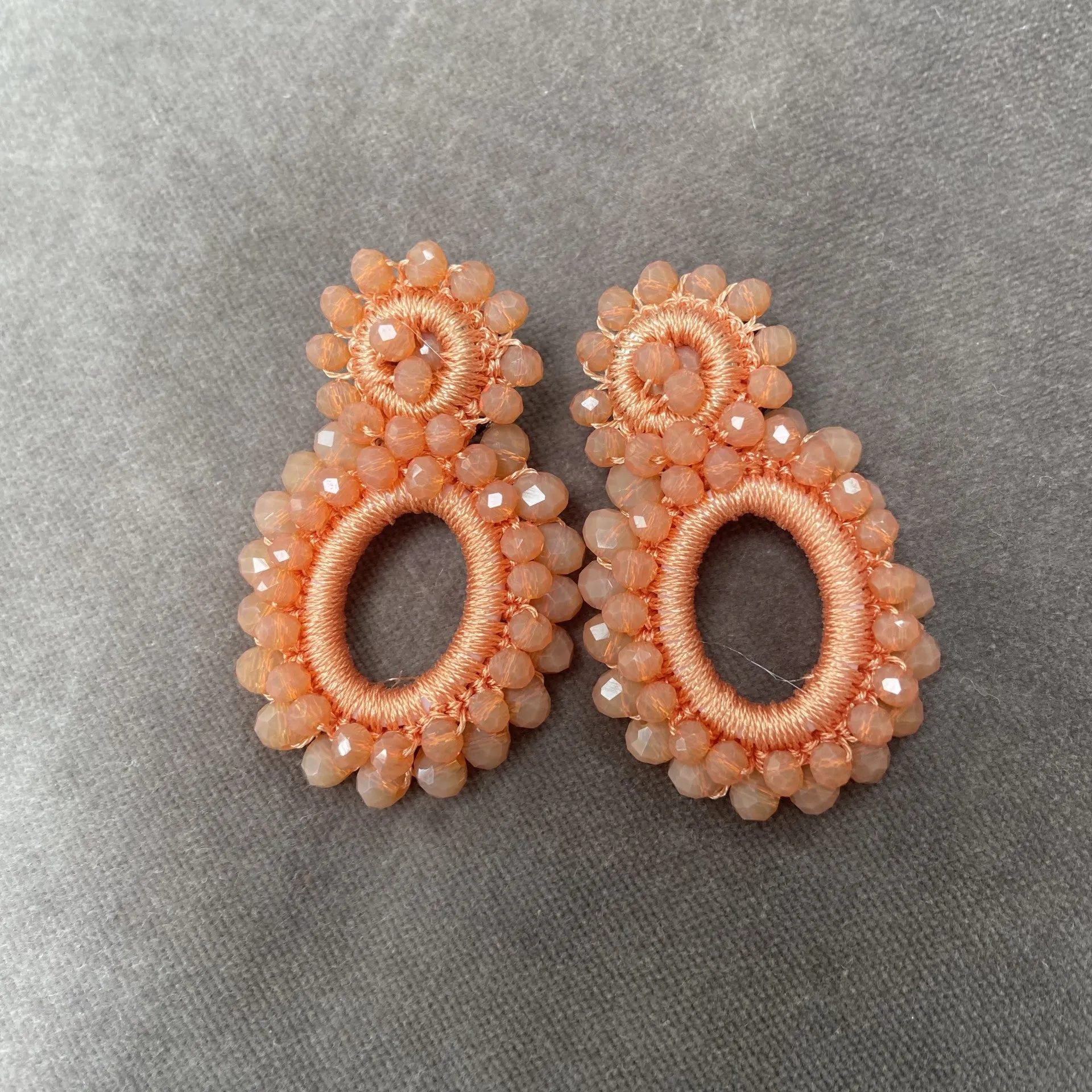 Statement Beaded Earrings