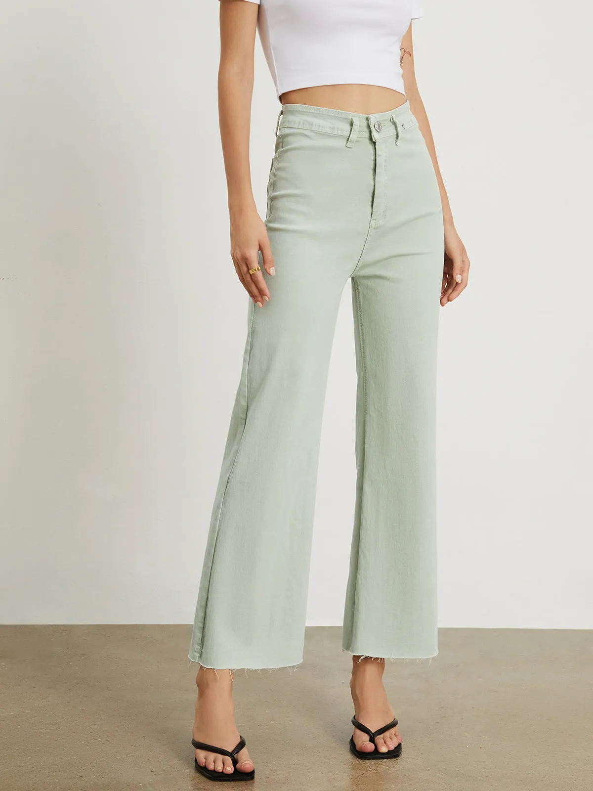 TastyHottie - Utility Cropped Jeans