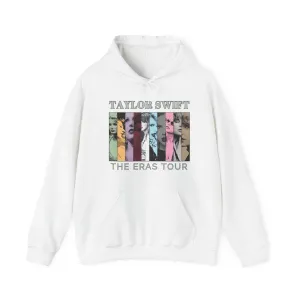 Taylor Swift Hoodie, Taylor Swift Eras Tour Hooded Sweatshirt, T-Swift hoodie, Gift for Her, Gift For Swiftie