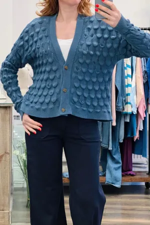 Textured Knit Cardigan