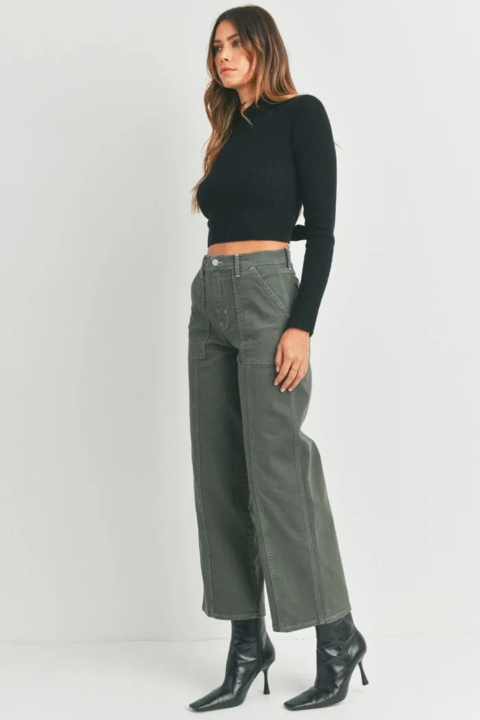 The Dalli Utility Straight Leg Jeans