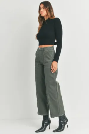 The Dalli Utility Straight Leg Jeans