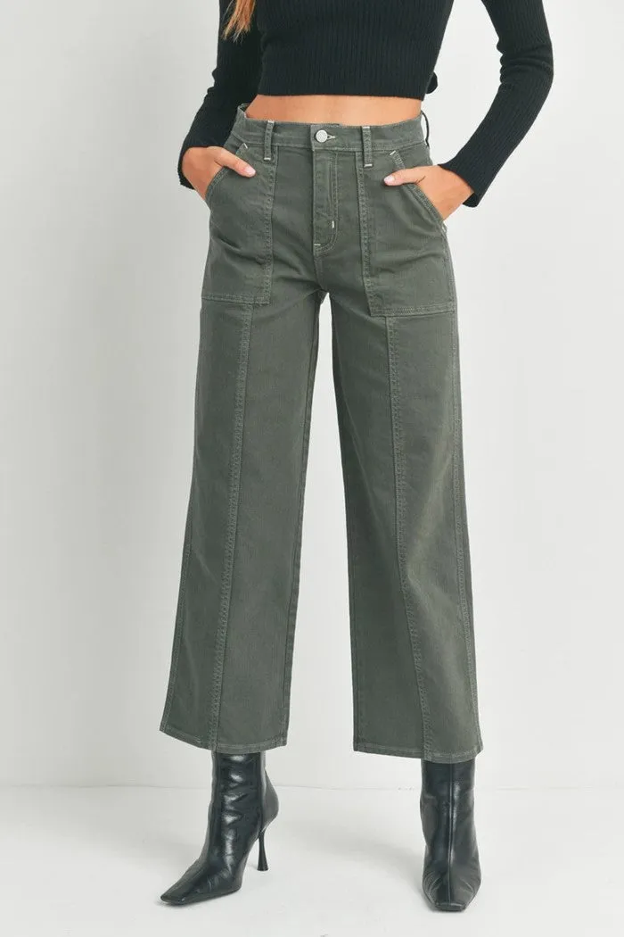 The Dalli Utility Straight Leg Jeans
