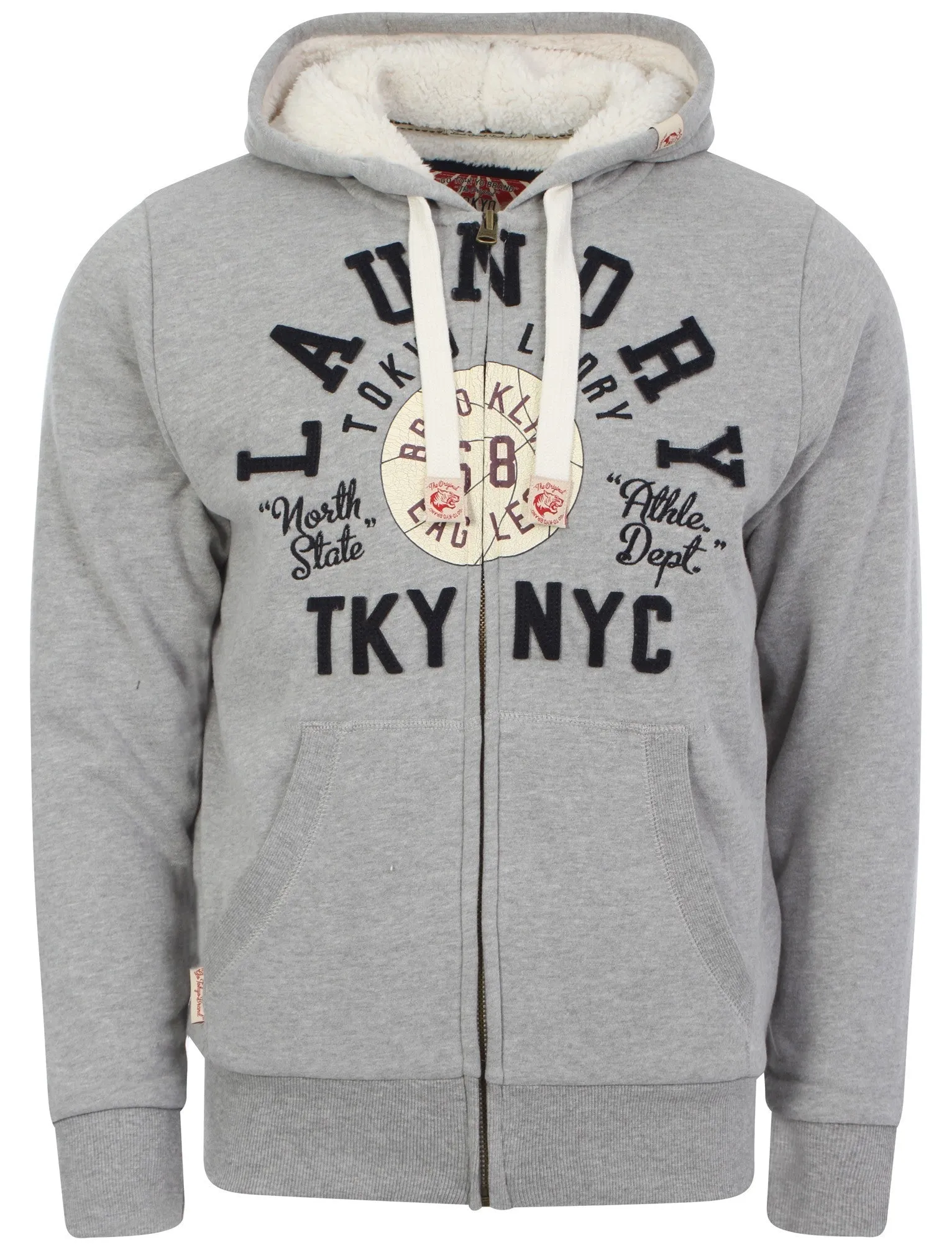 Tokyo Laundry Cottonwood grey hoodie
