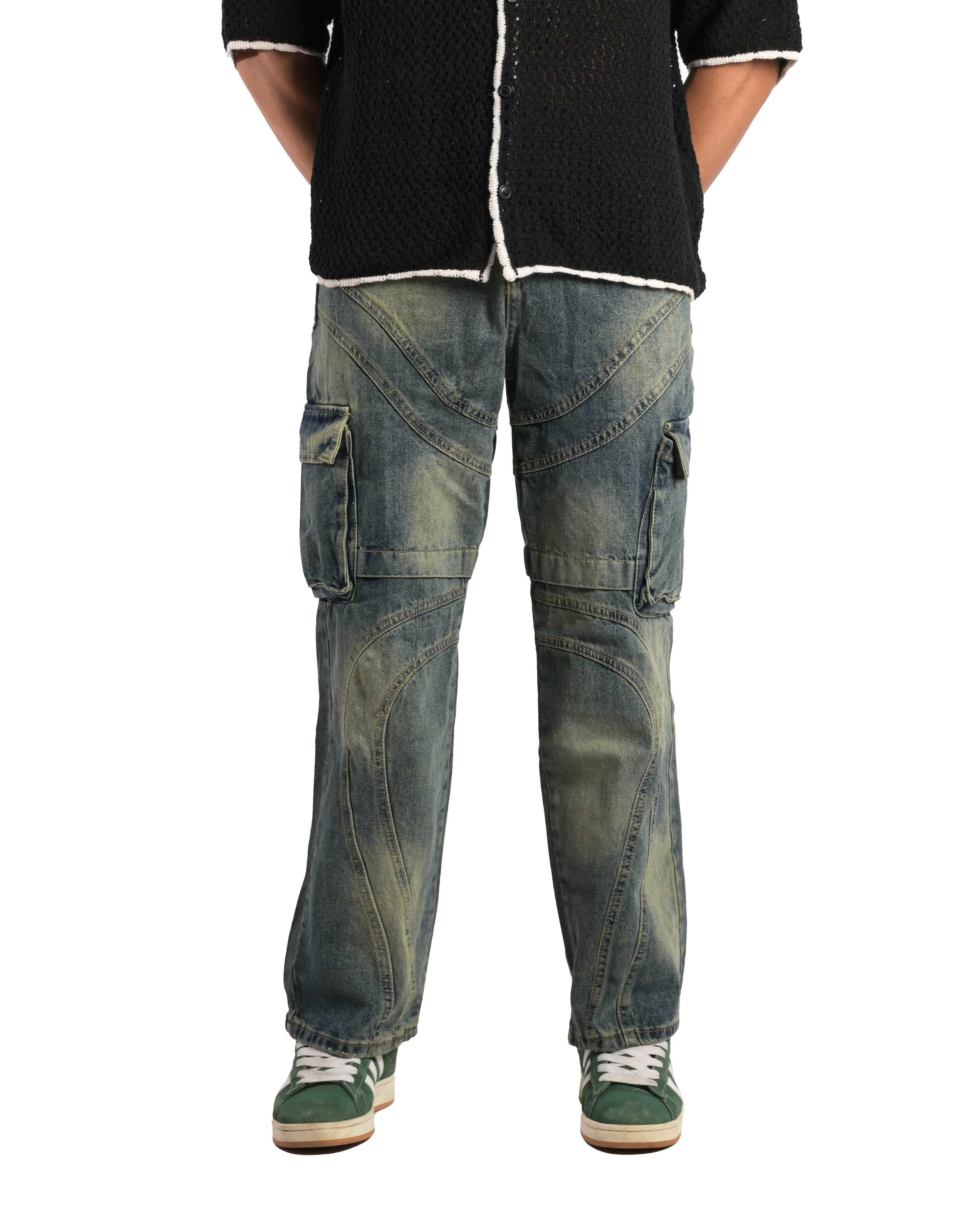 Utility Jeans with Pockets
