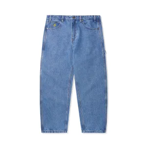 Weathergear Heavy Weight Denim Jeans, Washed Indigo