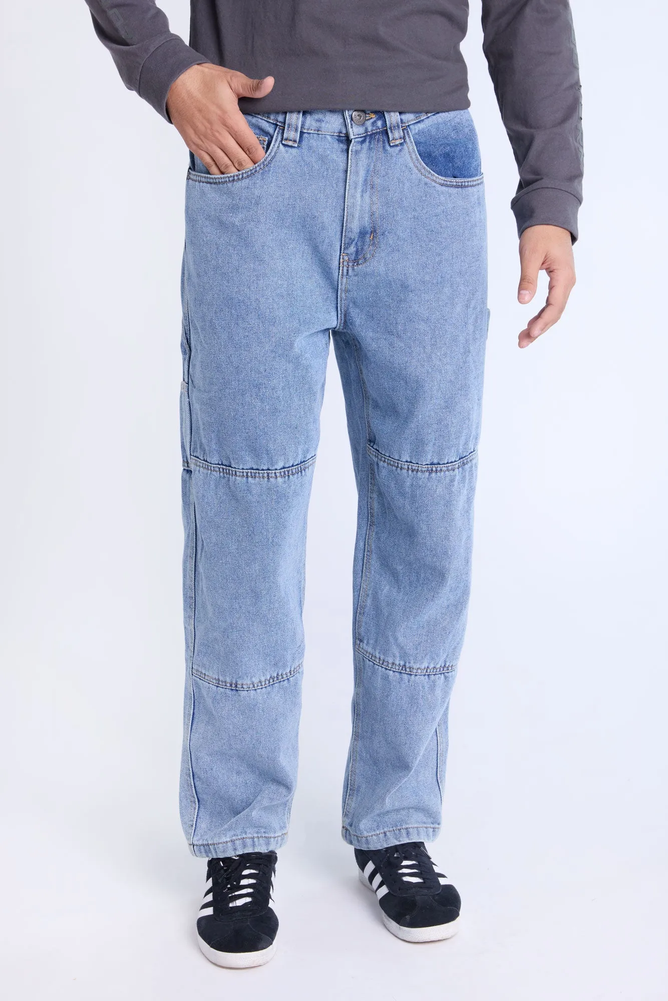 West49 Mens LSW Carpenter Jeans