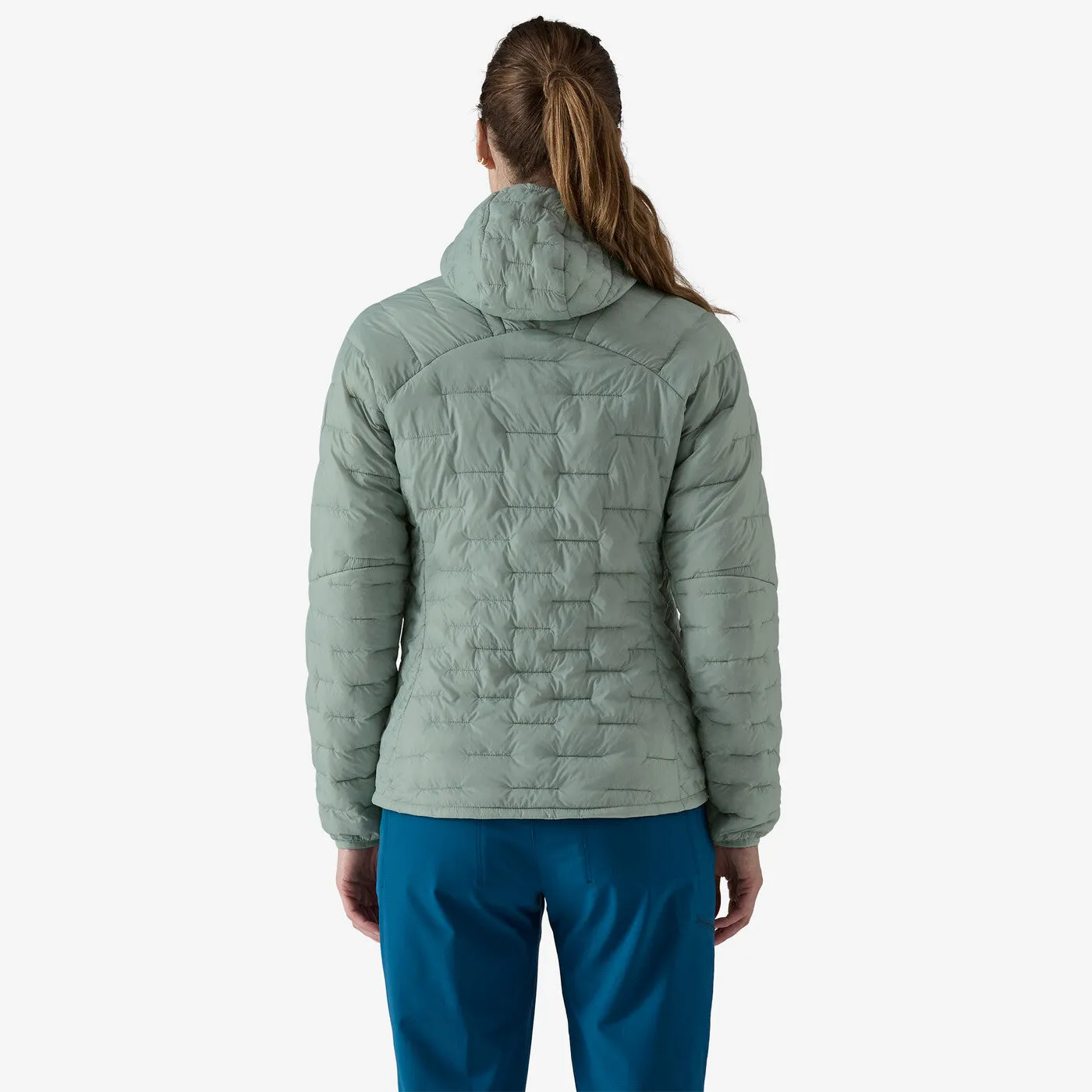 Women's Micro Puff Hoody - Thermal Blue